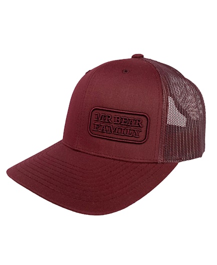 Retro Trucker Maroon